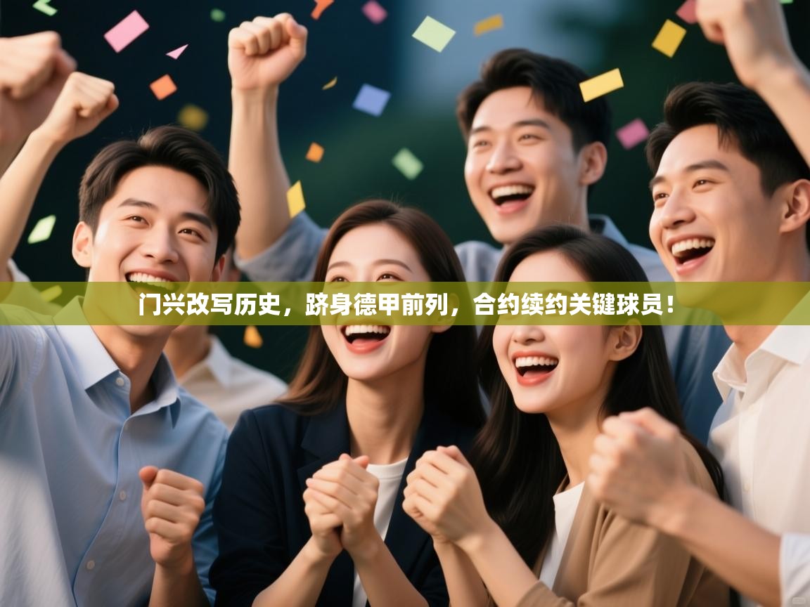 门兴改写历史，跻身德甲前列，合约续约关键球员！