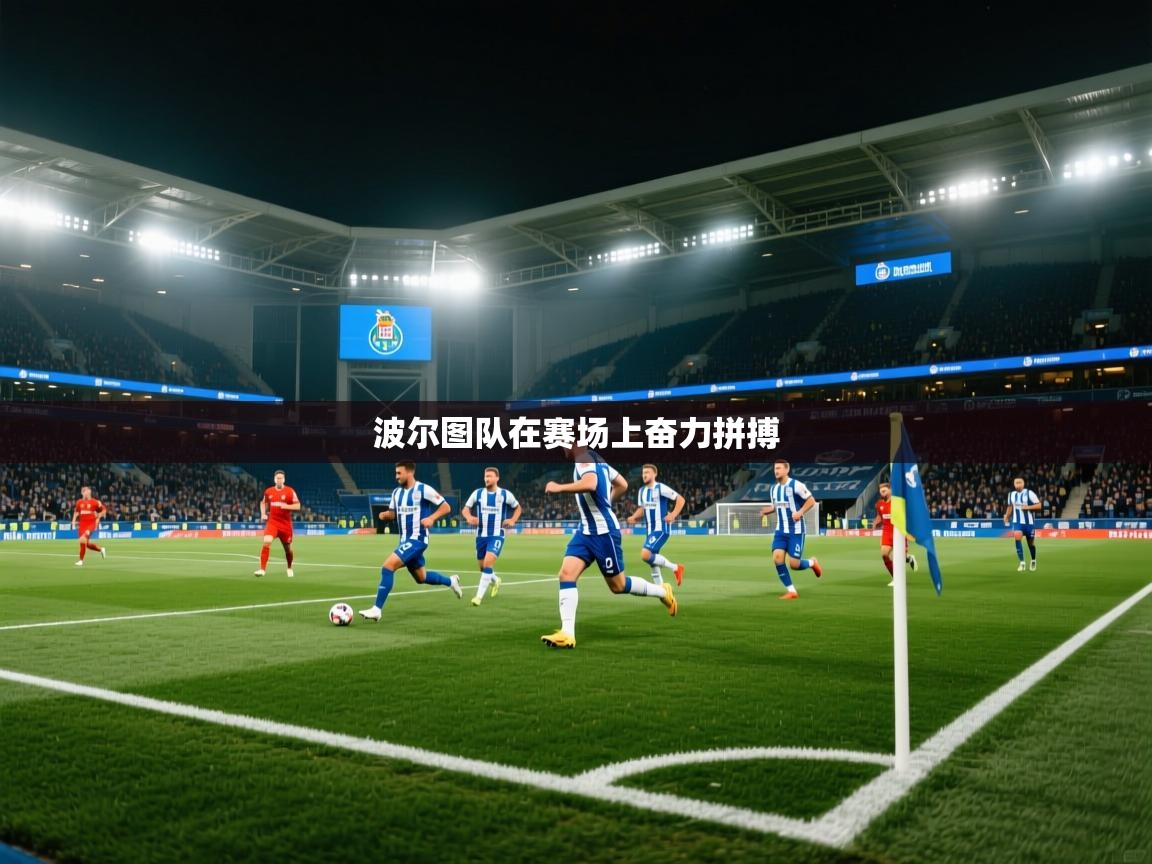 波尔图队在赛场上奋力拼搏
